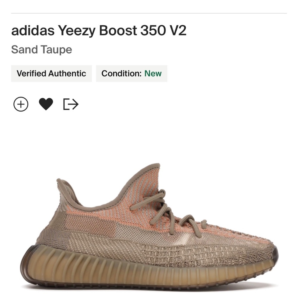 Yeezy boost mens size 8.5